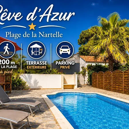 Rêve D'azur De La Nartelle - Maxime - 2 - Piscine Partagée - Parking- Barbecue Hébergement de vacances Sainte-Maxime